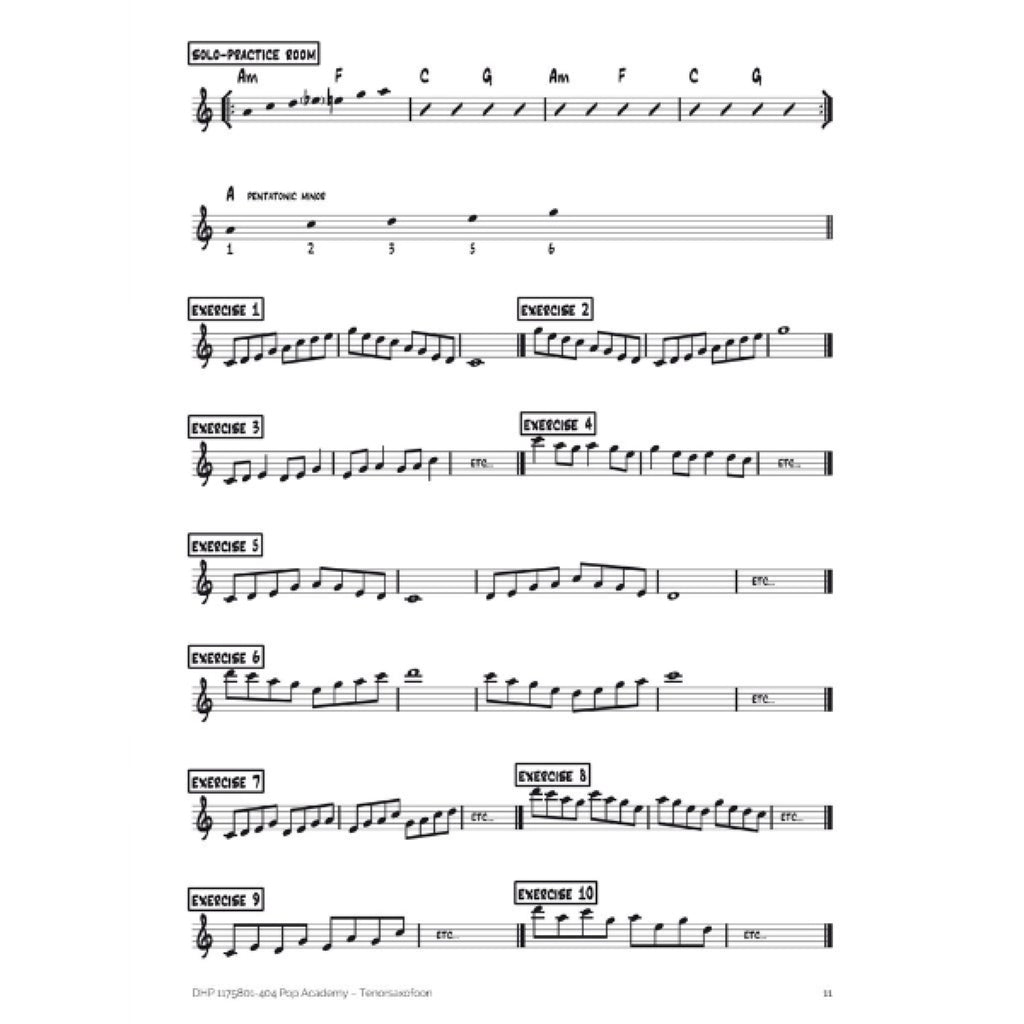 Pop Academy tenorsax