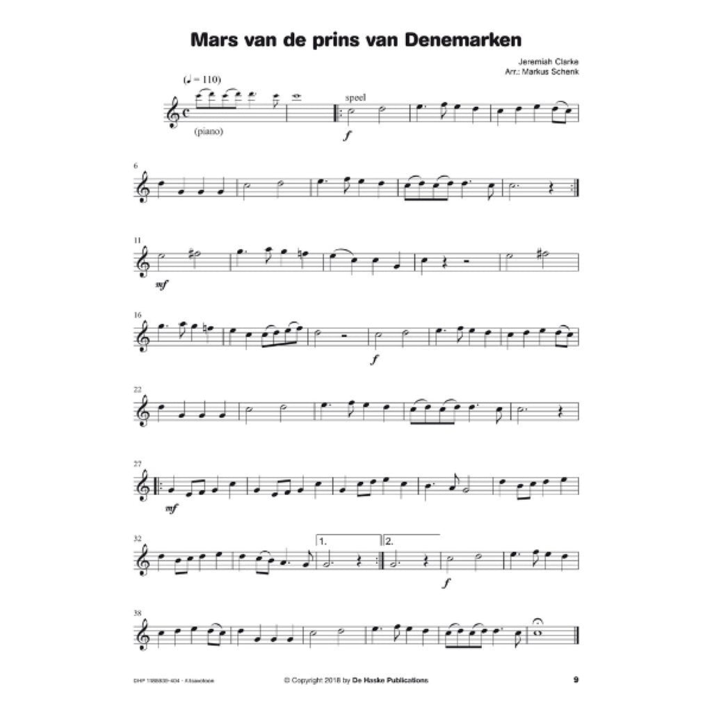 Horen, lezen & spelen: De mooiste klassiekers altsax & piano