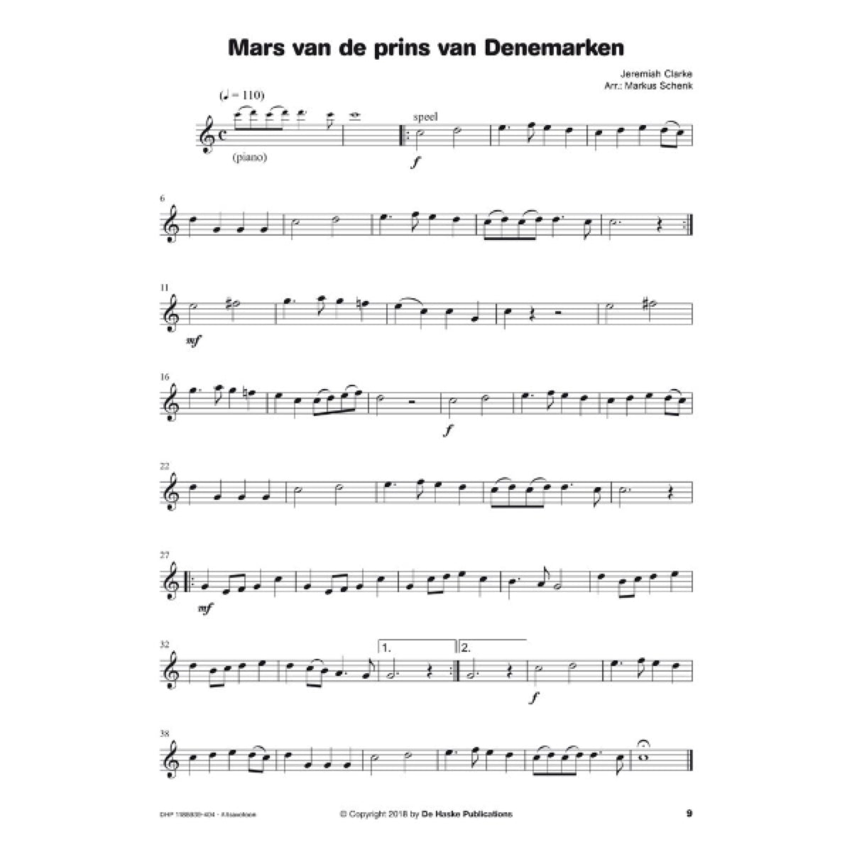 Horen, lezen & spelen: De mooiste klassiekers altsax & piano