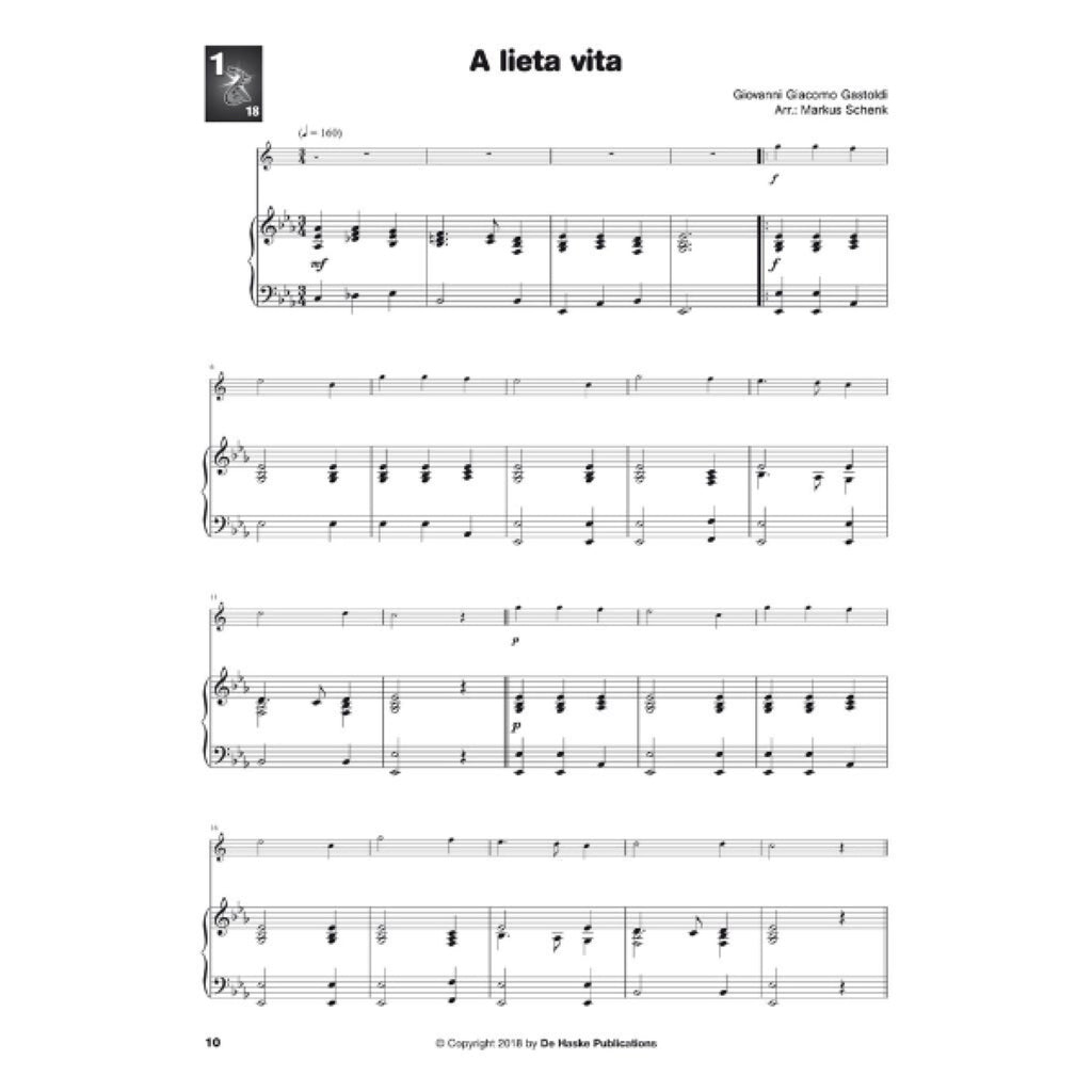 Horen, lezen & spelen: De mooiste klassiekers altsax & piano