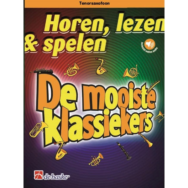 Horen, lezen & spelen: De mooiste klassiekers tenorsax & piano