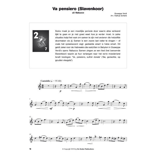 Horen, lezen & spelen: Mijn eerste opera altsax & piano