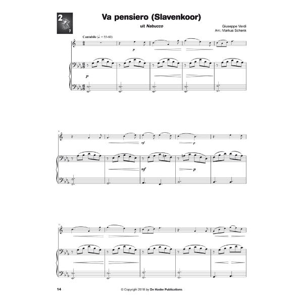 Horen, lezen & spelen: Mijn eerste opera altsax & piano