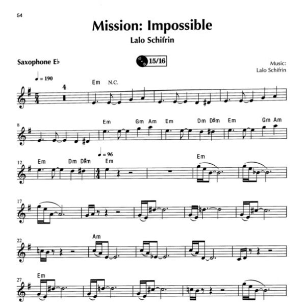 Sax Plus! Vol. 6 Eb en Bb