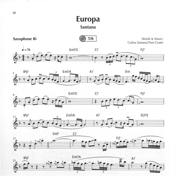 Sax Plus! Vol. 7 Eb en Bb