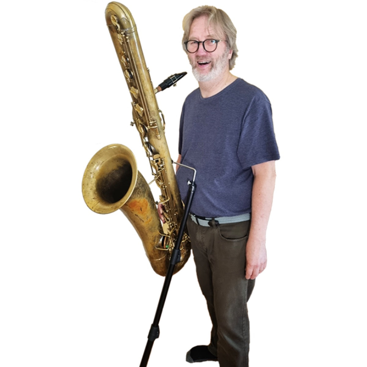 Ergobrass ERGOsax BariBass ondersteuning