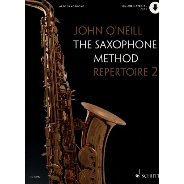The Saxophone Method Repertoire vol. 2 altsax