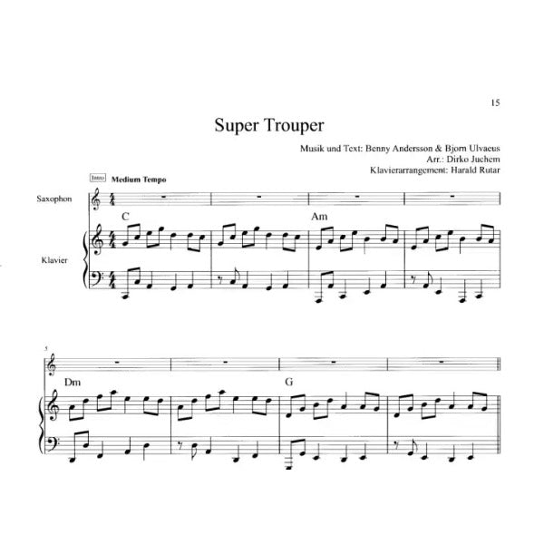 Abba Classics altsax & piano