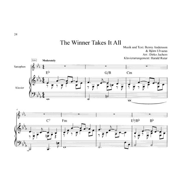 Abba Classics altsax & piano