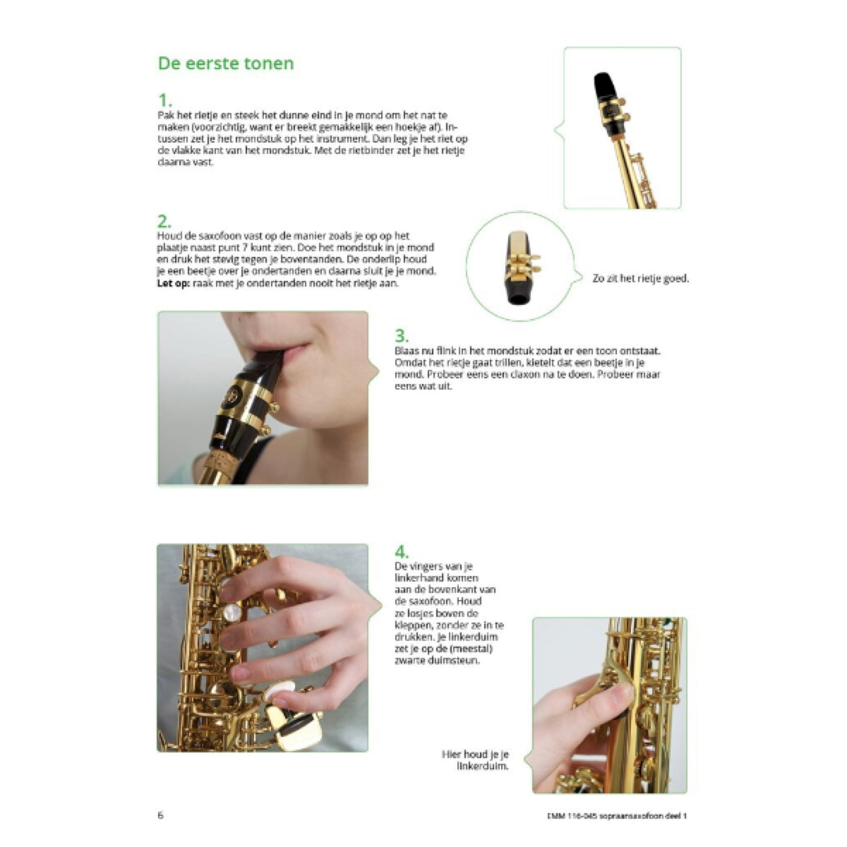 Samen Leren Samenspelen 1 sopraansax