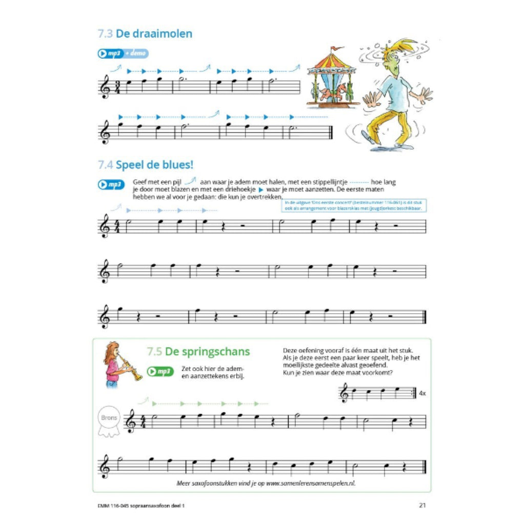 Samen Leren Samenspelen 1 sopraansax