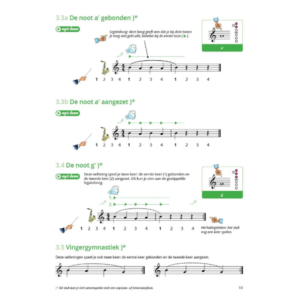 Samen Leren Samenspelen 1 altsax