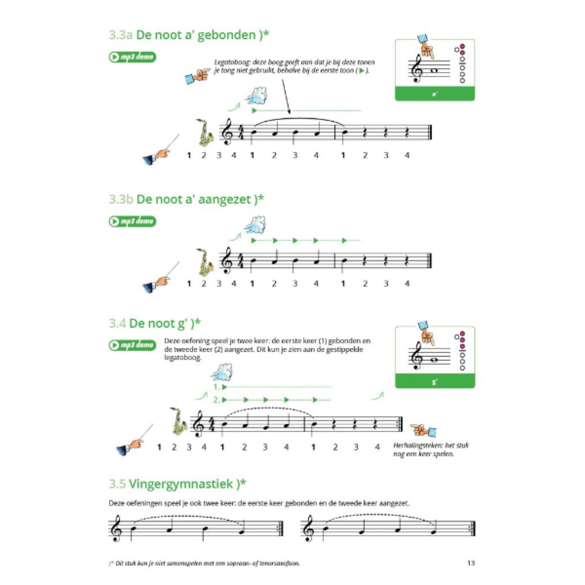Samen Leren Samenspelen 1 altsax