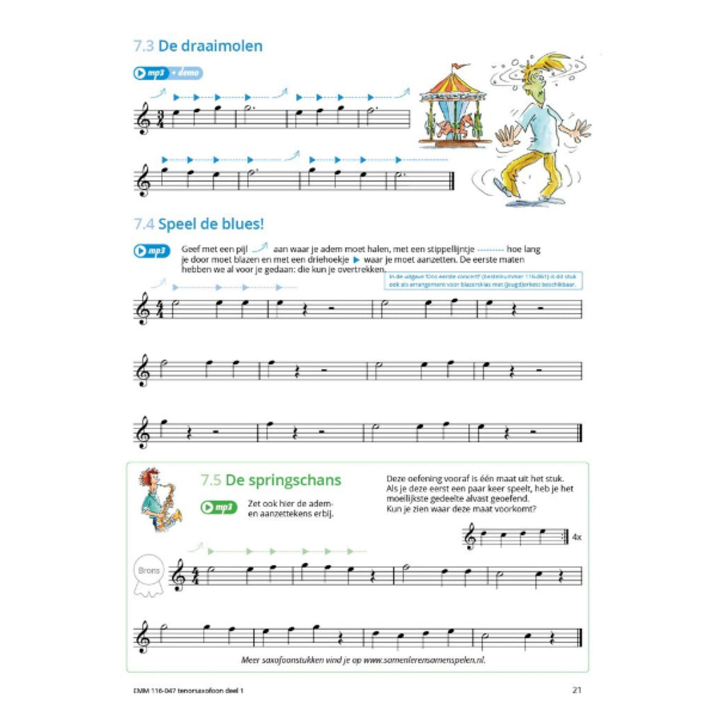 Samen Leren Samenspelen 1 tenorsax