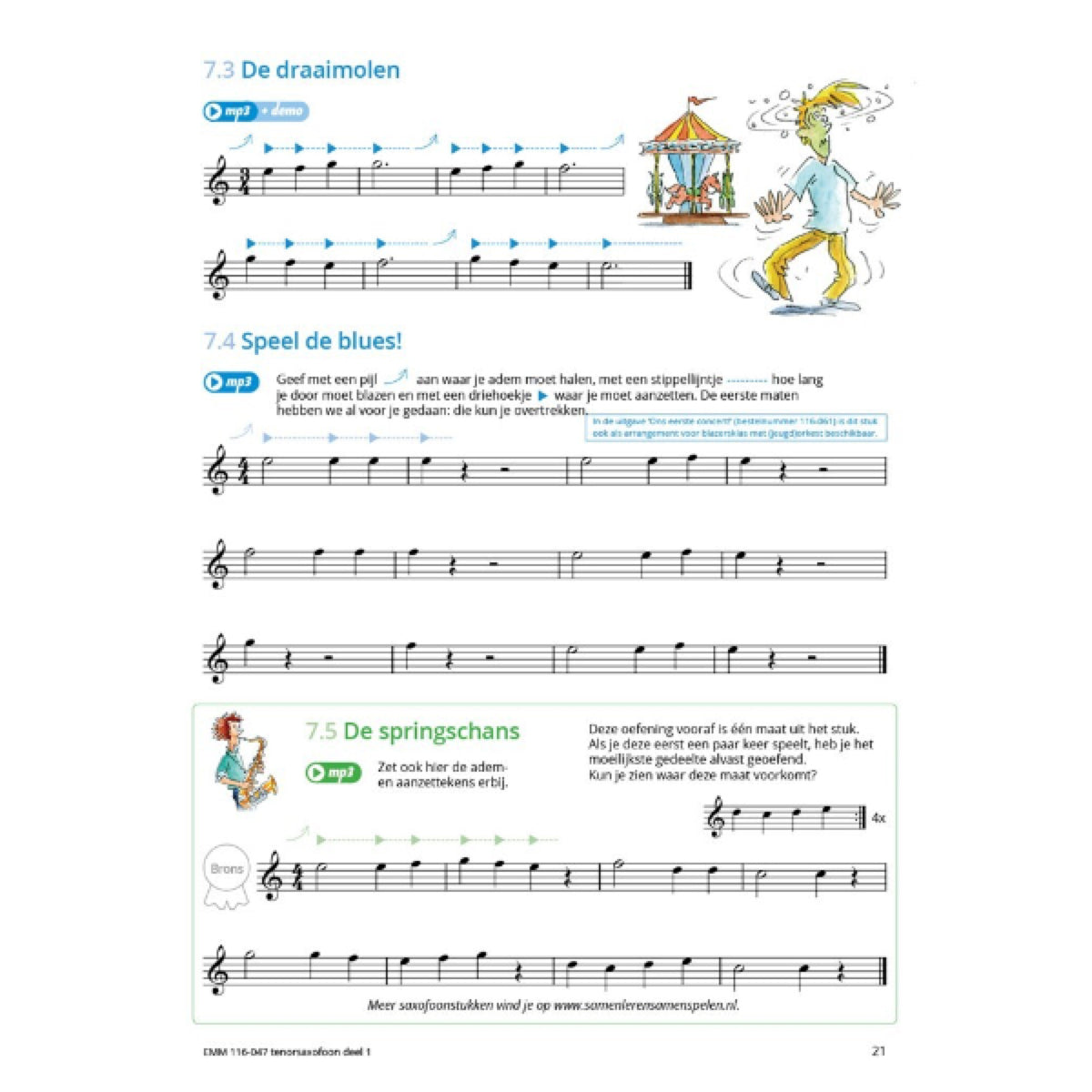 Samen Leren Samenspelen 1 tenorsax