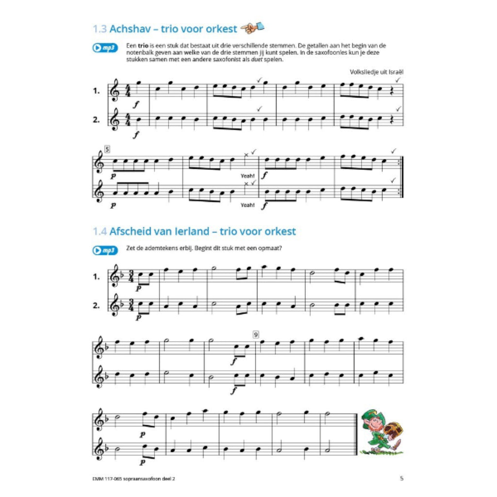 Samen Leren Samenspelen 2 sopraansax