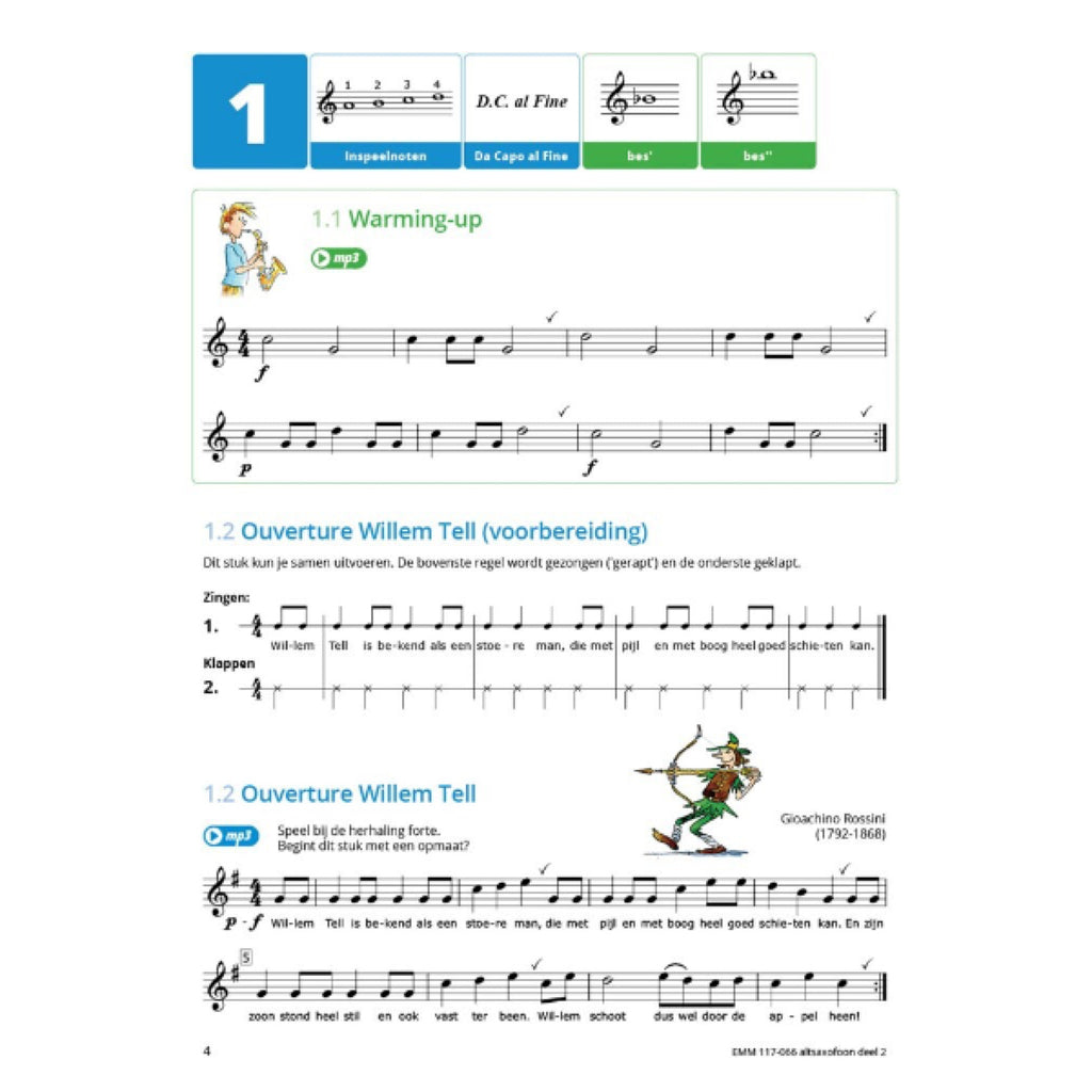 Samen Leren Samenspelen 2 altsax