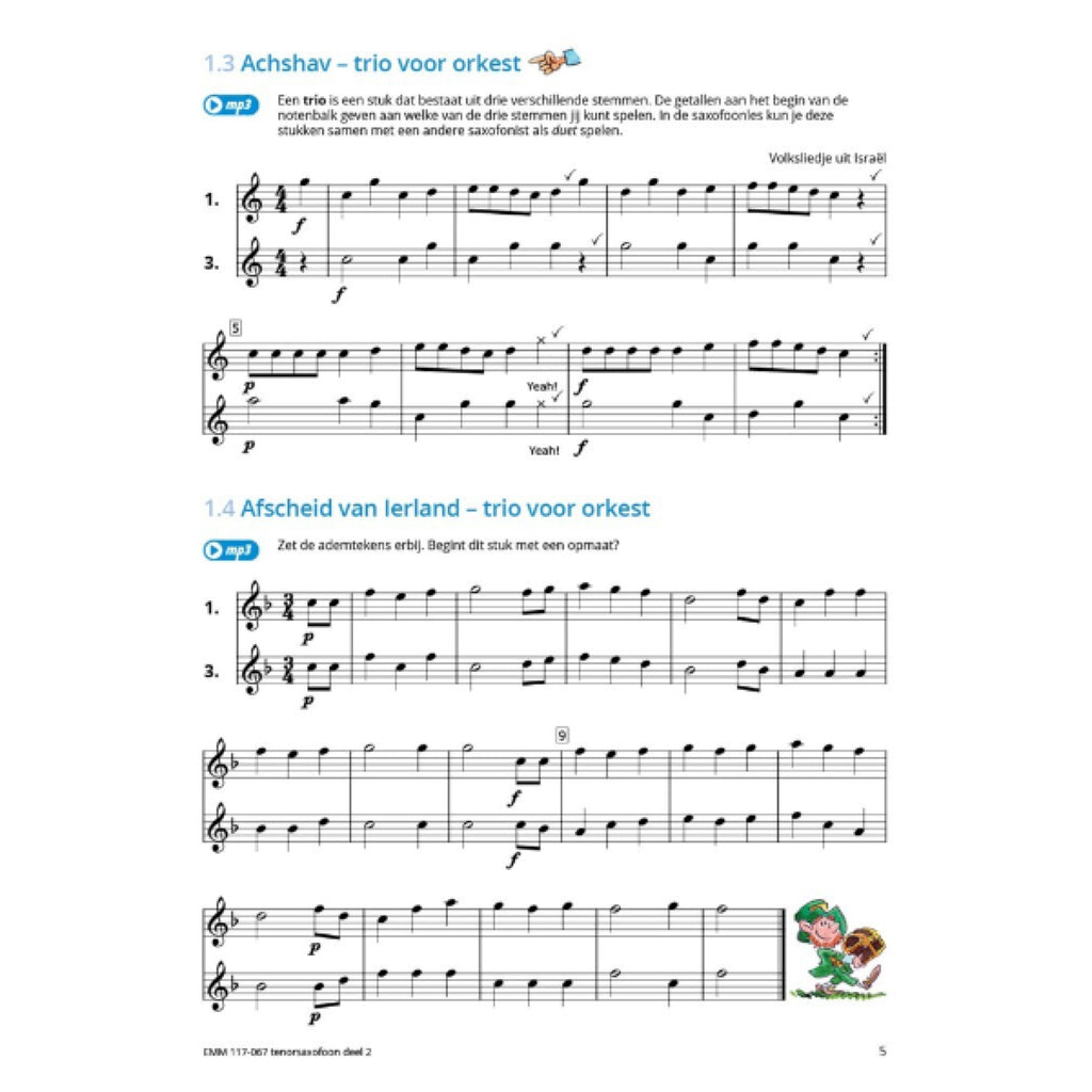 Samen Leren Samenspelen 2 tenorsax