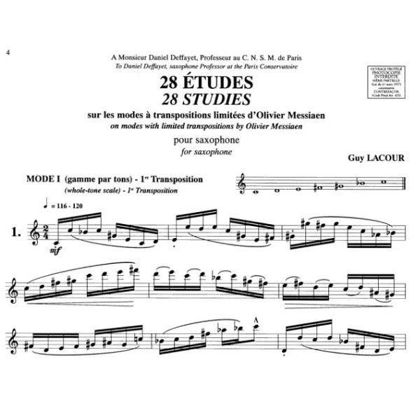 28 Etudes Sur Les Modes