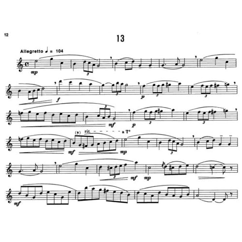 50 Études Façiles & Progressives 1 saxofoon