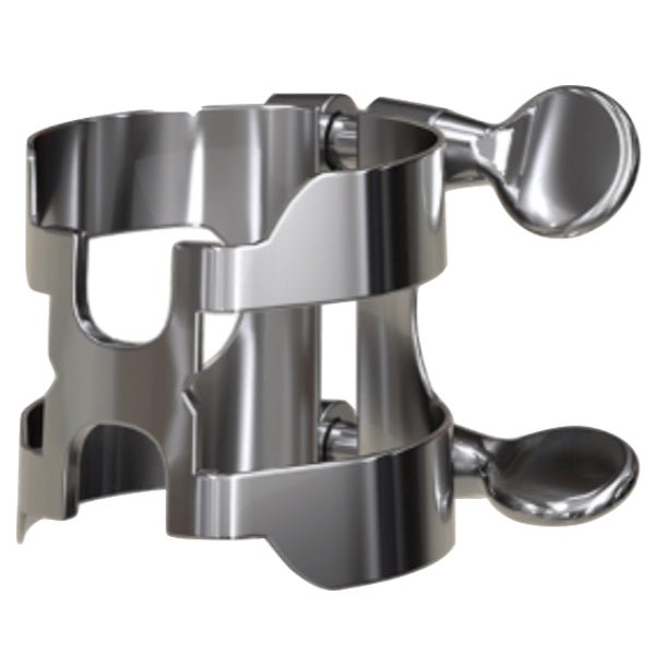 D'Addario H-ligature verzilverde altsax rietbinder