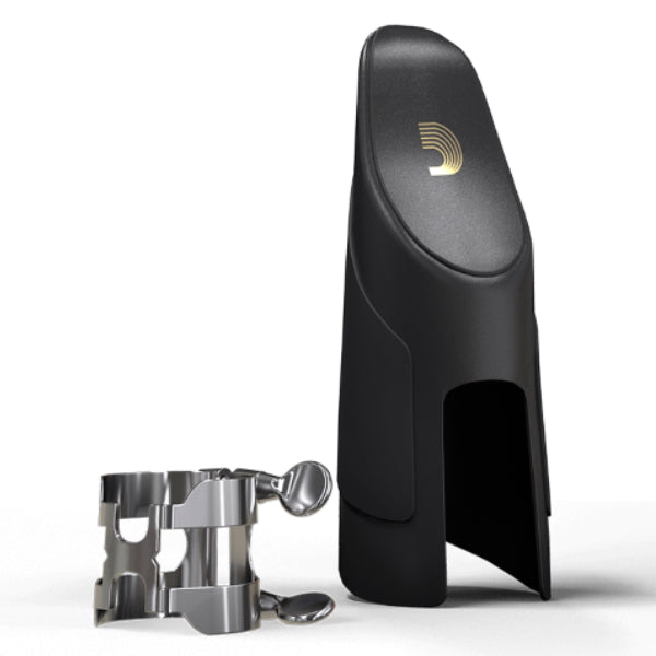 D'Addario H-ligature verzilverde altsax rietbinder