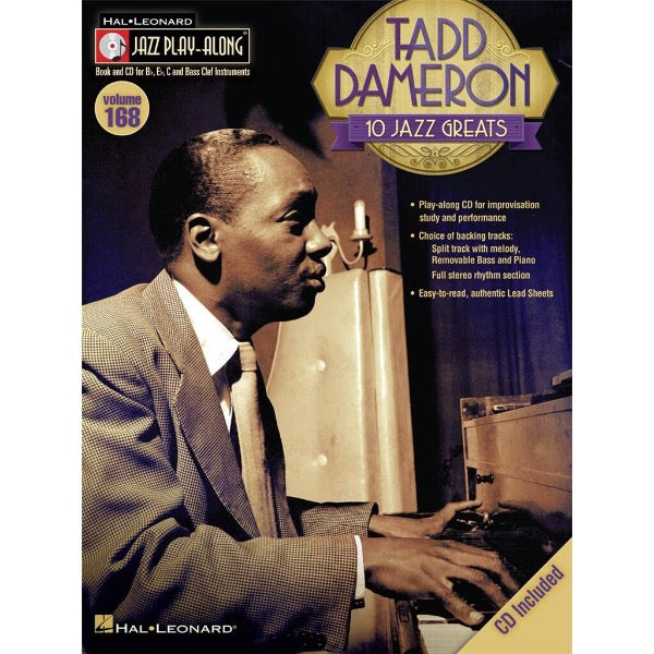 Jazz Play Along vol. 168: Tadd Dameron