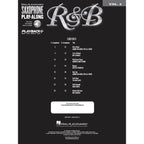 Saxophone Play-Along volume 2: R&B