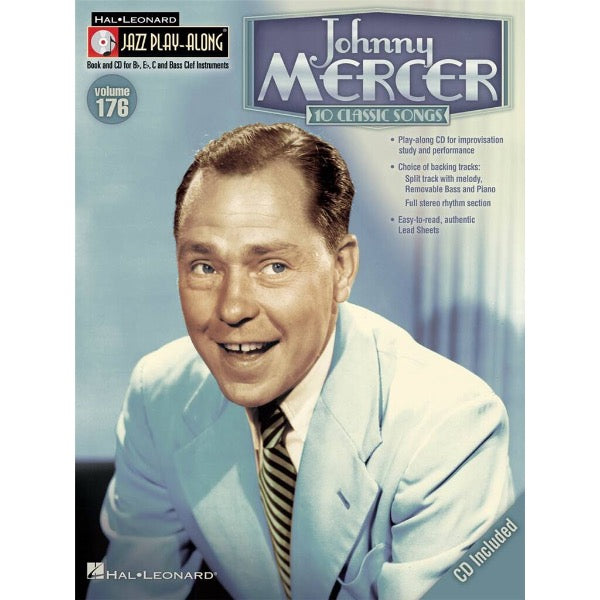 Jazz Play Along vol. 176: Johnny Mercer