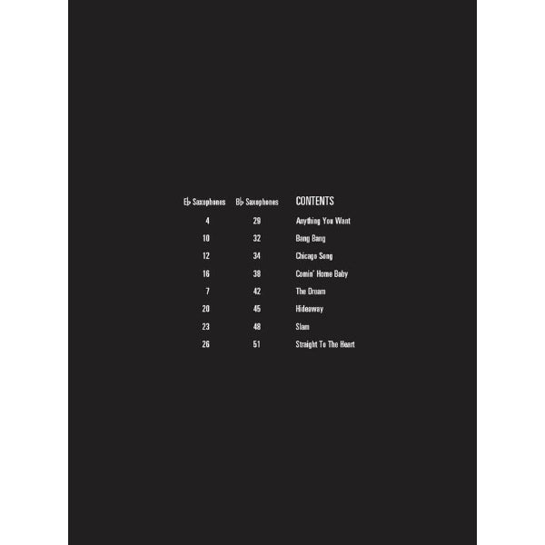 Saxophone Play-Along volume: 11 Jazz Icons