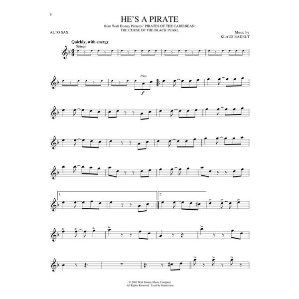 Instrumental Play-Along: Great Movie Themes altsax