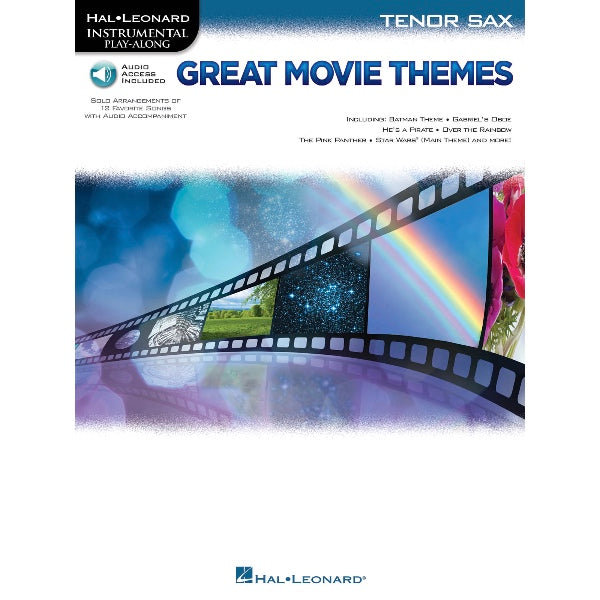Instrumental Play-Along: Great Movie Themes tenorsax