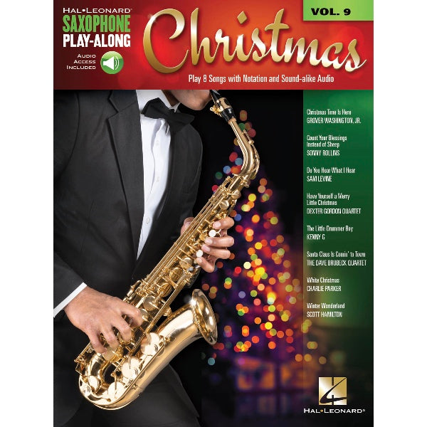 Saxophone Play-Along volume: 9 Christmas