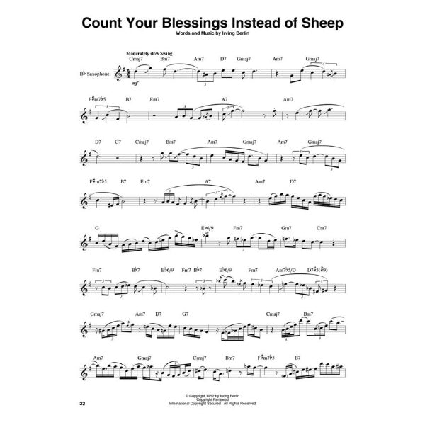 Saxophone Play-Along volume: 9 Christmas