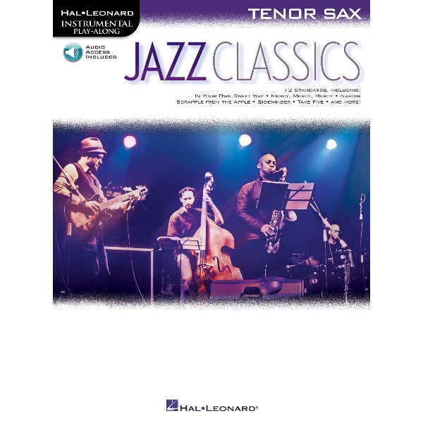 Instrumental Play-Along: Jazz Classics tenorsax