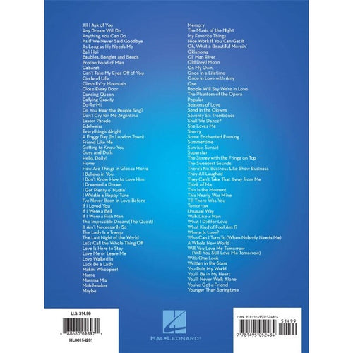 101 Broadway Songs altsax