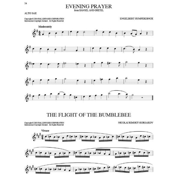 101 Classical Themes altsax