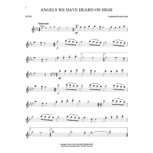 Instrumental Play-Along: Christmas Classics dwarsfluit