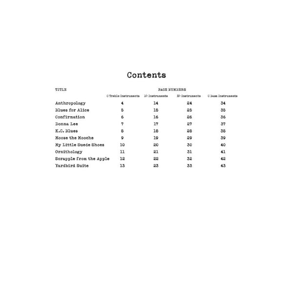 The Real Book Multi-Tracks vol. 4: Charlie Parker