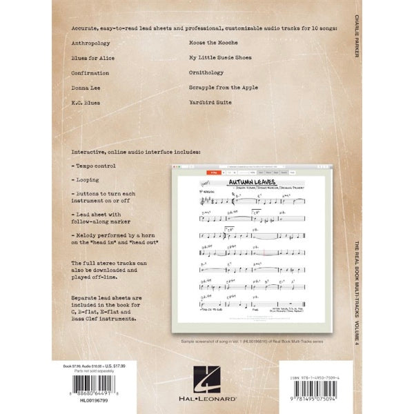 The Real Book Multi-Tracks vol. 4: Charlie Parker