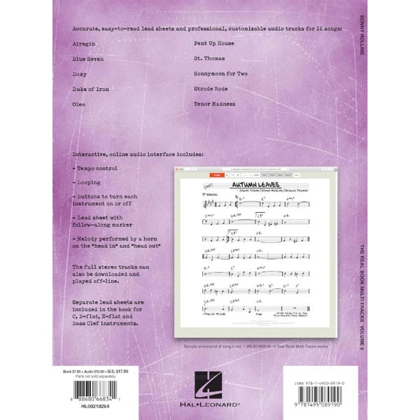 The Real Book Multi-Tracks vol. 6: Sonny Rollins