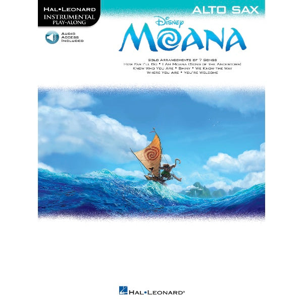 Instrumental Play-Along: Moana altsax