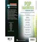 Easy Instrumental Play-Along: Pop Favorites tenorsax