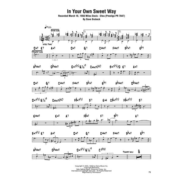 Sonny Rollins Omnibook Bb