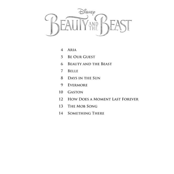 Instrumental Play-Along: Beauty and the Beast tenorsax