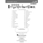Easy Improvisation tenorsax