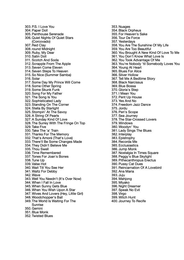 The Real Book - Volume II (2nd ed.) Bb