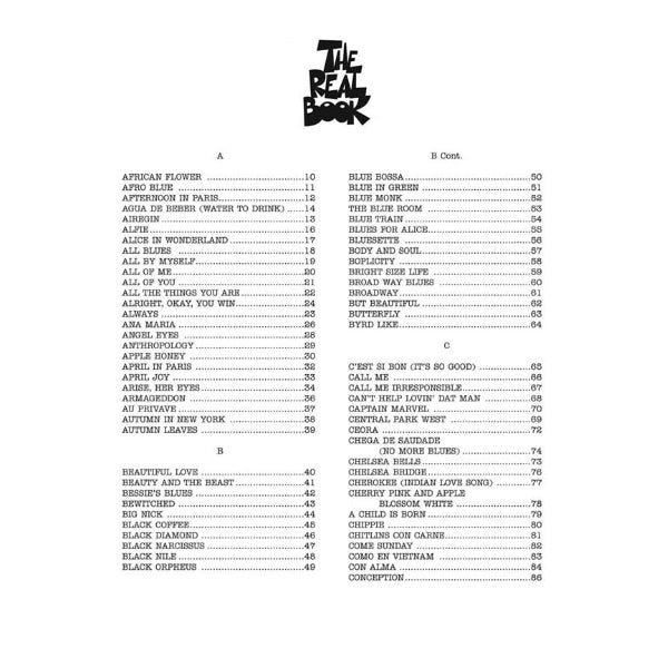 The Real Book - Volume I (6th ed.) Eb