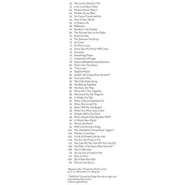 101 Disney Songs tenorsax