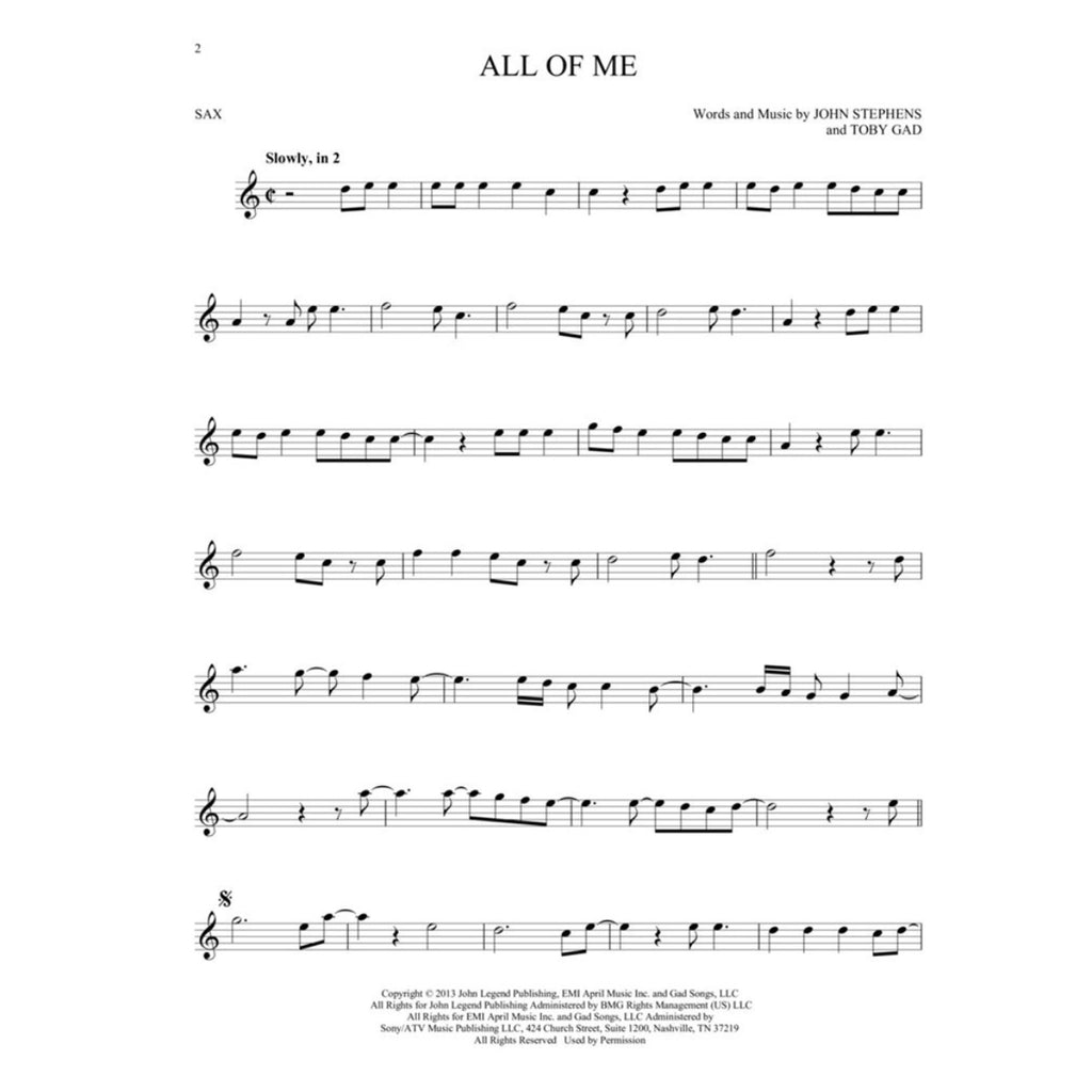 First 50 Songs You Should Play On The Sax